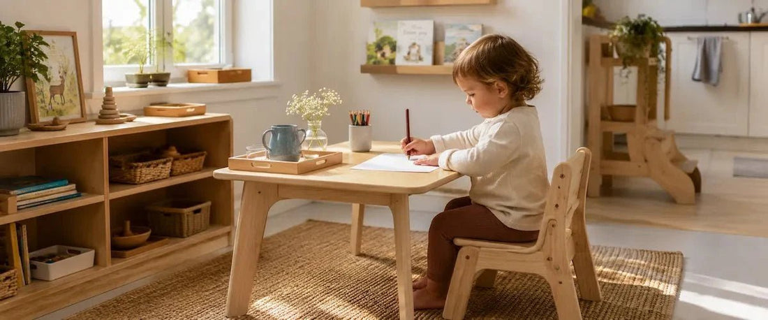 A Toddler Workspace Example That Grows With Them - Domus formosa