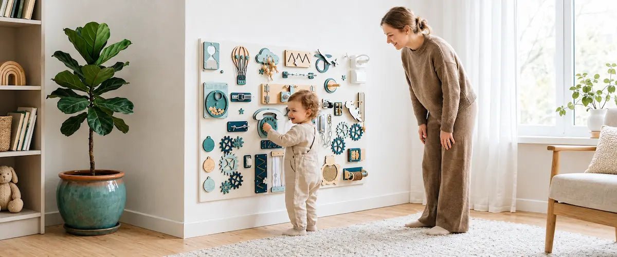 Are Activity Boards Educational for Toddlers? - Domus formosa