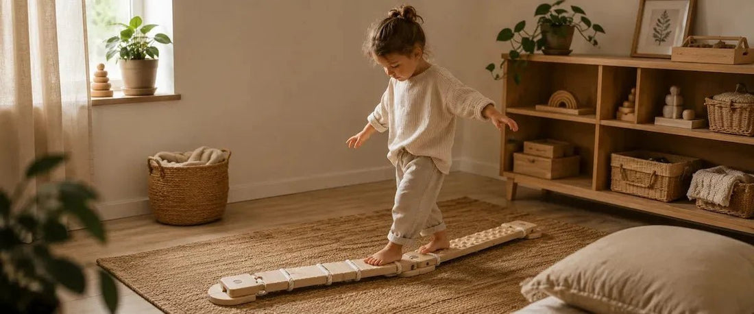 Montessori Balance Beam for Confident Movement - Domus formosa