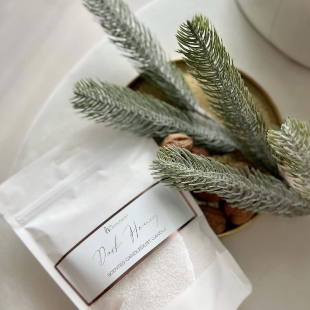 Powdered Candle Refill Kit – Dark Honey 330g