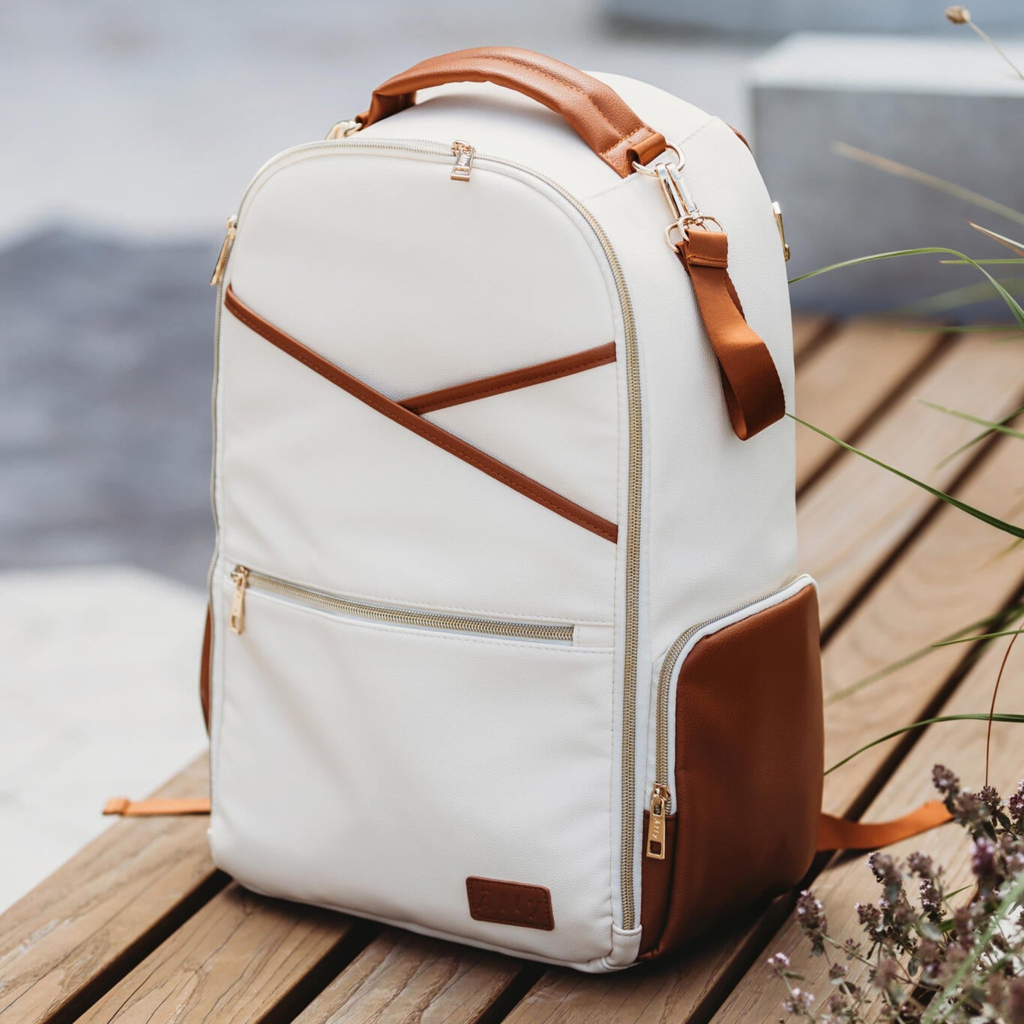 Baby Changing Backpack - Vegan Leather
