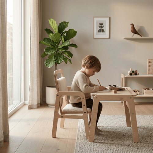 Adjustable Ergonomic Children’s Chair – Montessori Seating for Toddlers & Kids - Domus formosa