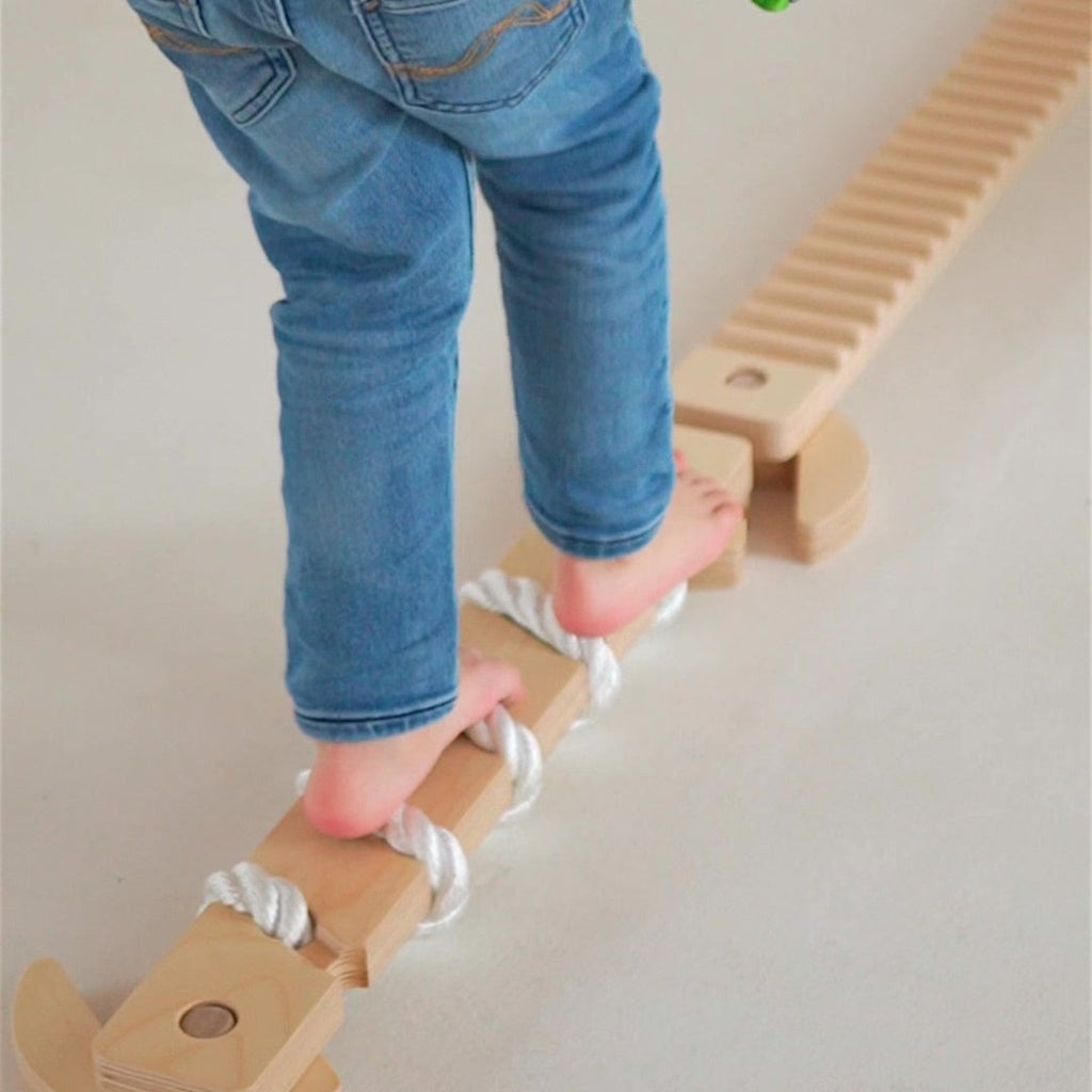 Adjustable Montessori Balance Beam Set - Domus formosa