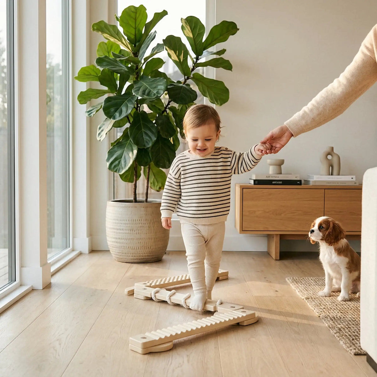 Adjustable Montessori Balance Beam Set - Domus formosa