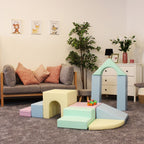 Adventurer Soft Play Set - Foam Climbing Blocks for Creative, Active Play - Domus formosa