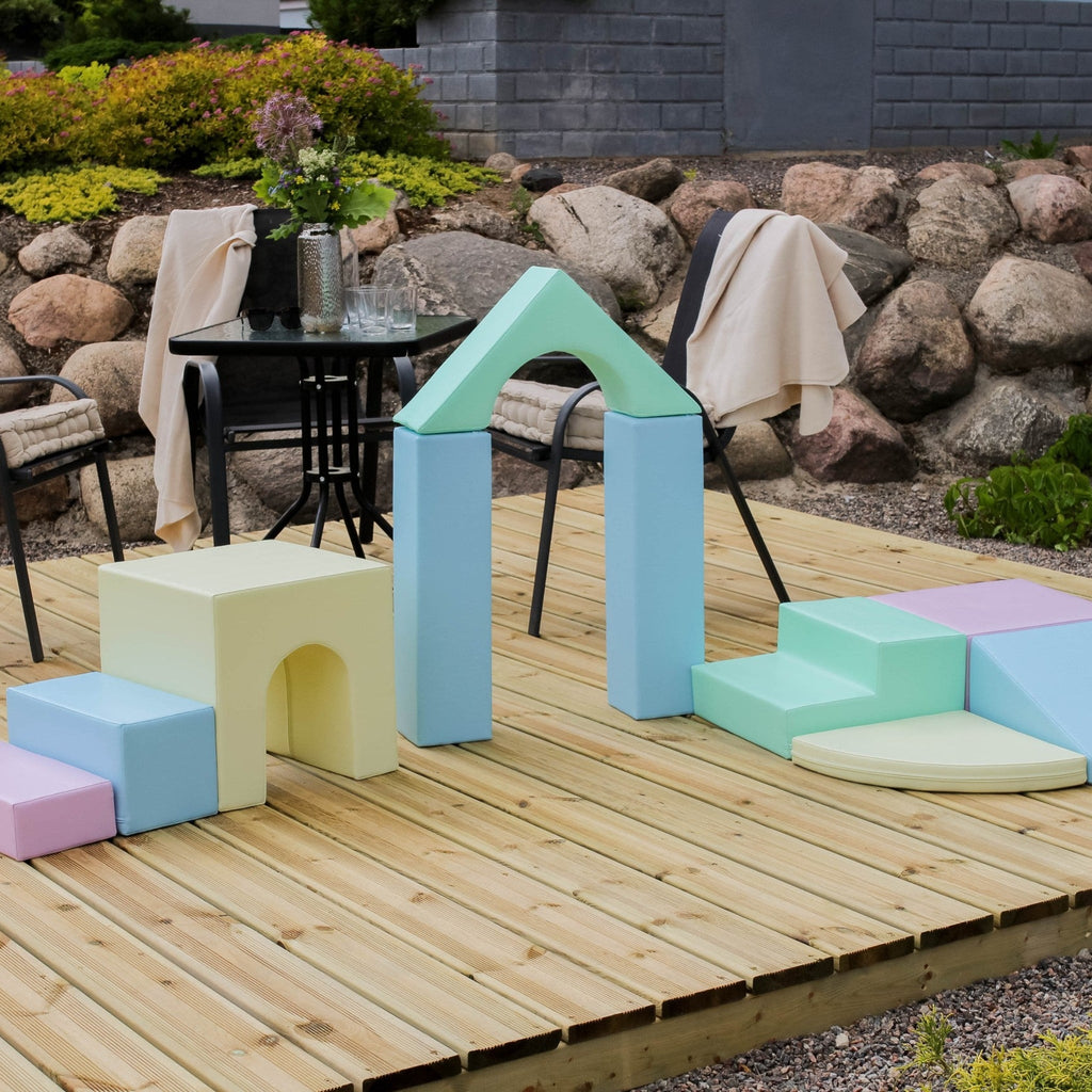 Adventurer Soft Play Set - Foam Climbing Blocks for Creative, Active Play - Domus formosa