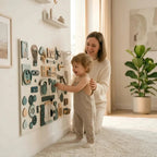 Extra-Large Montessori Busy Board – 60×80 cm - Domus formosa
