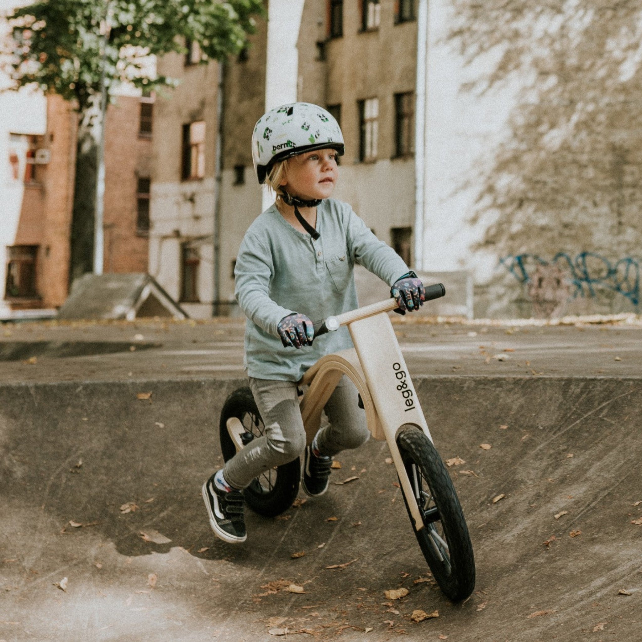 Wooden Balance Bike 3in1
