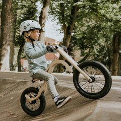 Montessori 3‑in‑1 Wooden Balance Bike | Toddler Bike & Trike - Domus formosa