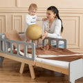 Montessori Growing Bed for Kids - Adjustable Wooden Toddler Bed That Expands with Your Child - Domus formosa