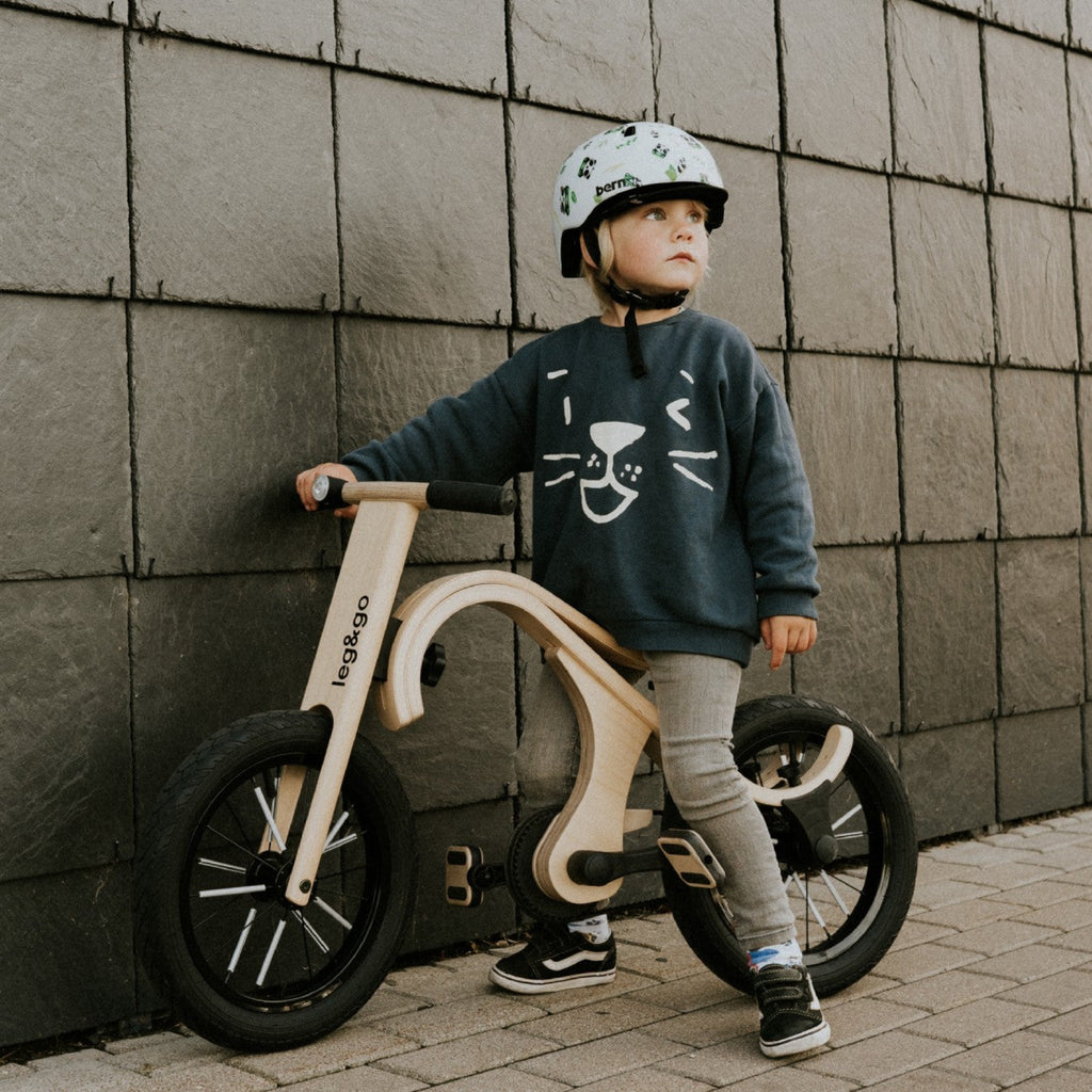 Montessori Pedal Add‑On for 3‑in‑1 Wooden Balance Bike – Toddler Pedal Trainer Upgrade - Domus formosa