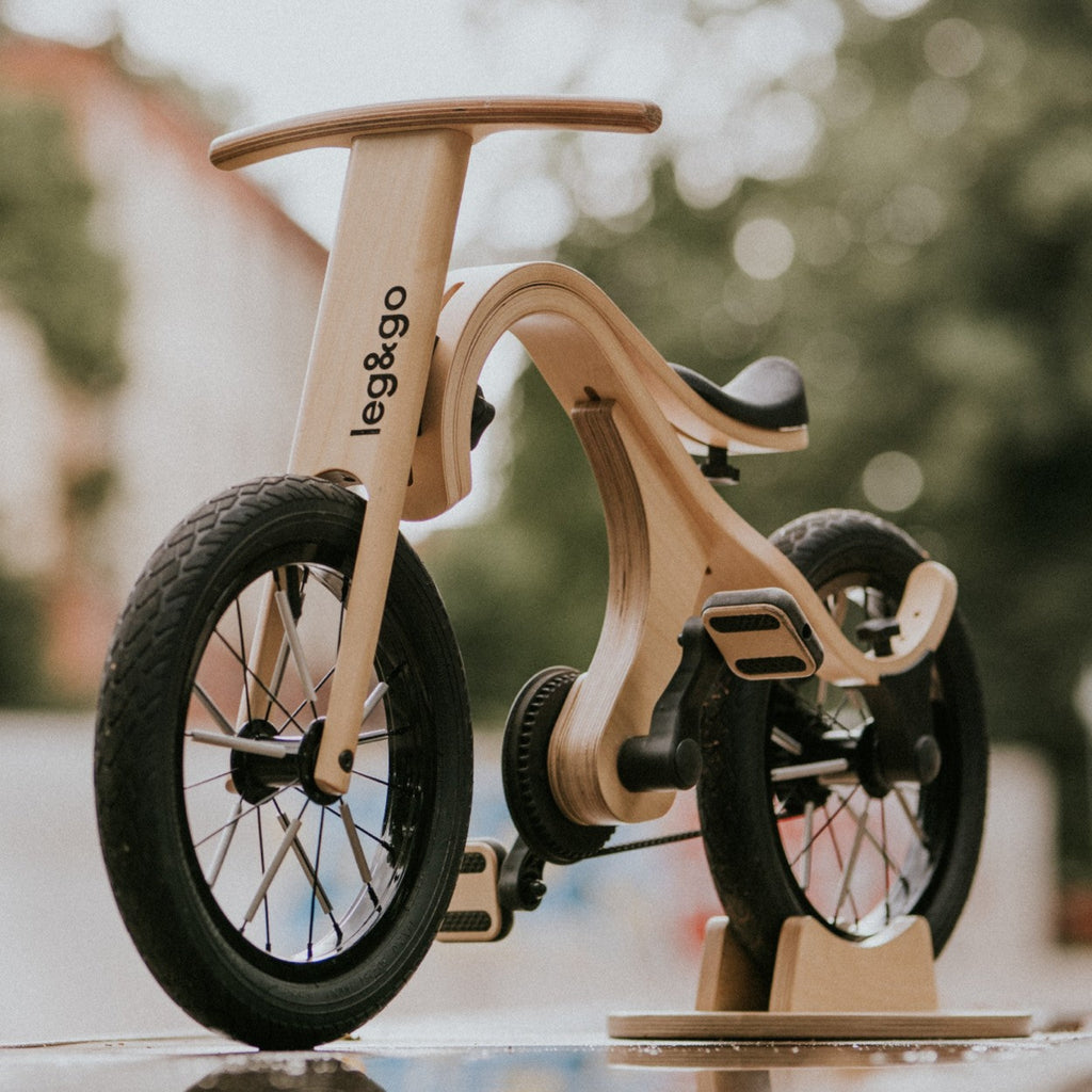 Montessori Pedal Add‑On for 3‑in‑1 Wooden Balance Bike – Toddler Pedal Trainer Upgrade - Domus formosa