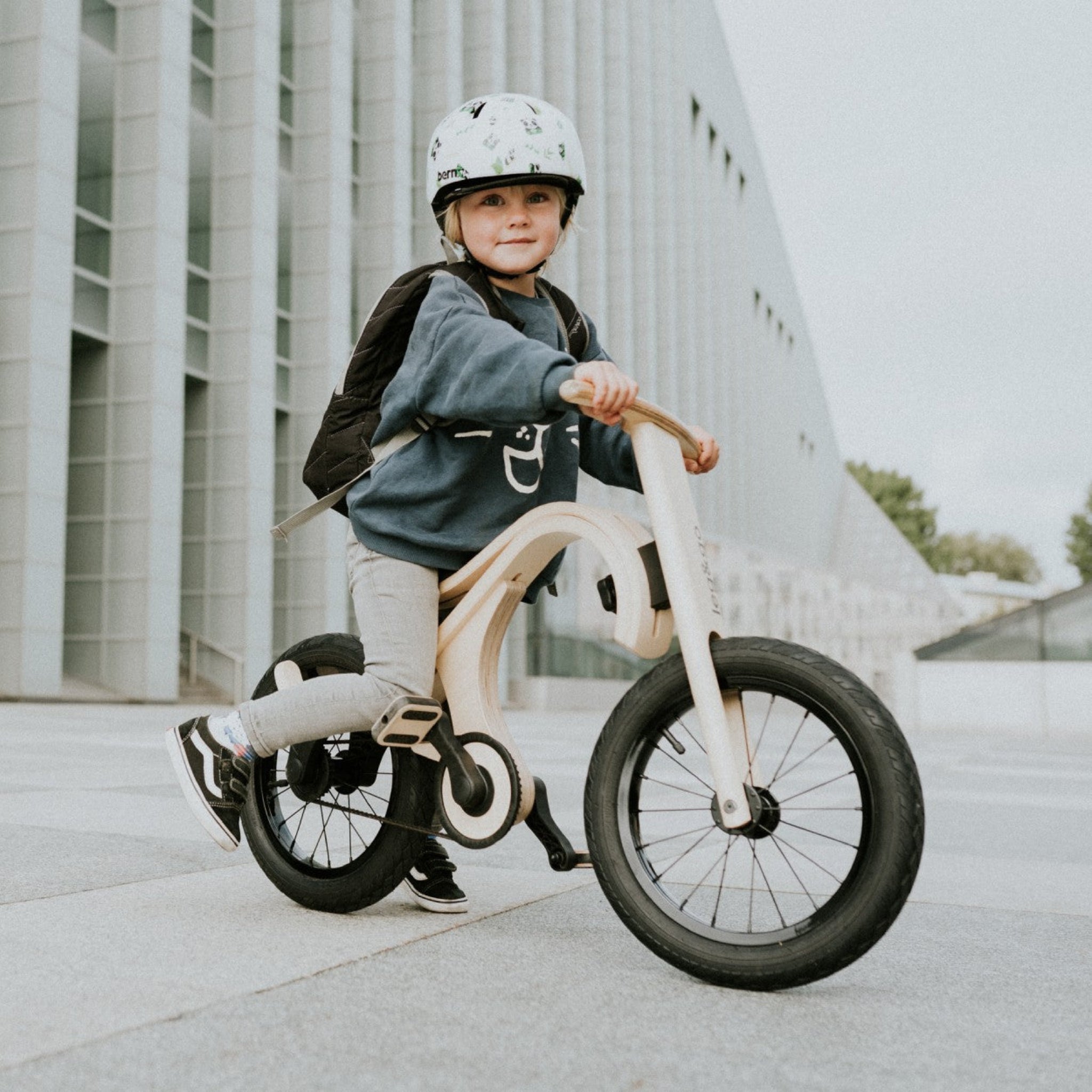 Montessori Pedal Add‑On for 3‑in‑1 Wooden Balance Bike – Toddler Pedal Trainer Upgrade - Domus formosa