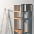 Montessori Wooden Clothing Rack for Kids - Eco‑Friendly Toddler‑Height Wardrobe Organiser - Domus formosa