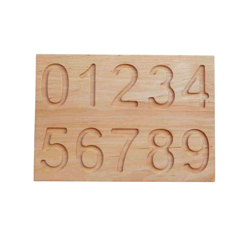 Montessori Wooden Number Board – Hands - On Tool for Early Math, Counting &amp; Fine Motor Development - Domus formosa