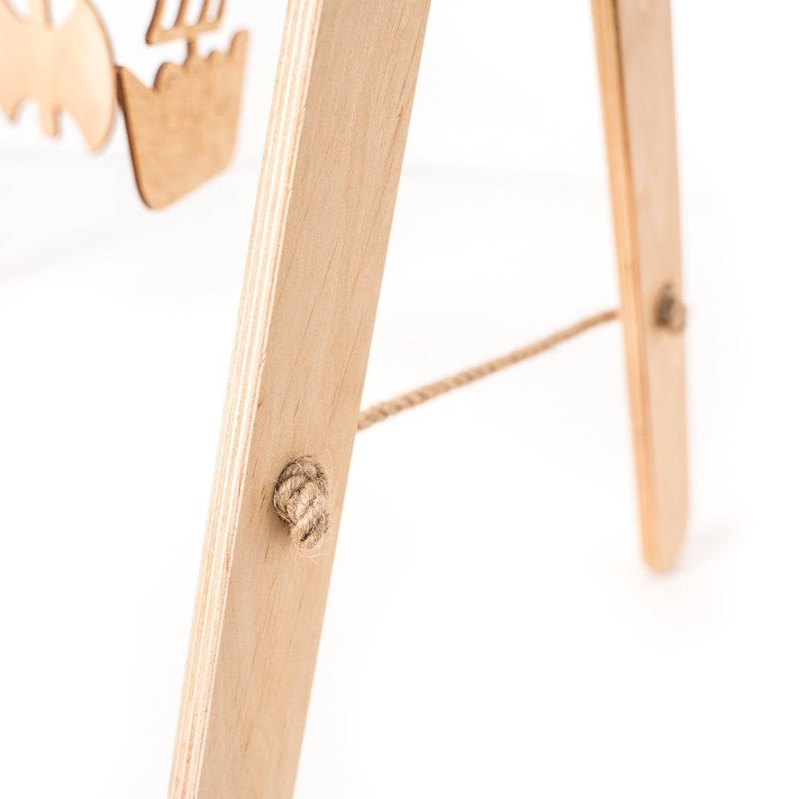 Montessori‑Inspired Wooden Baby Gym | Eco‑Friendly Activity Play Gym with Hanging Toys - Domus formosa