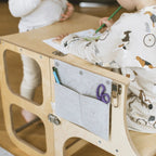 Pencil Pocket - Add-On for Montessori 2-in-1 Helper Tower & Activity Table - Domus formosa