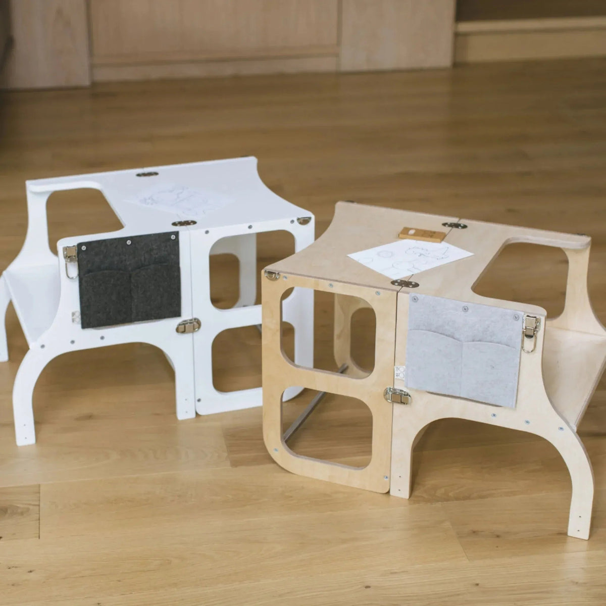 Pencil Pocket - Add-On for Montessori 2-in-1 Helper Tower & Activity Table - Domus formosa