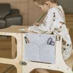 Pencil Pocket - Add-On for Montessori 2-in-1 Helper Tower & Activity Table - Domus formosa