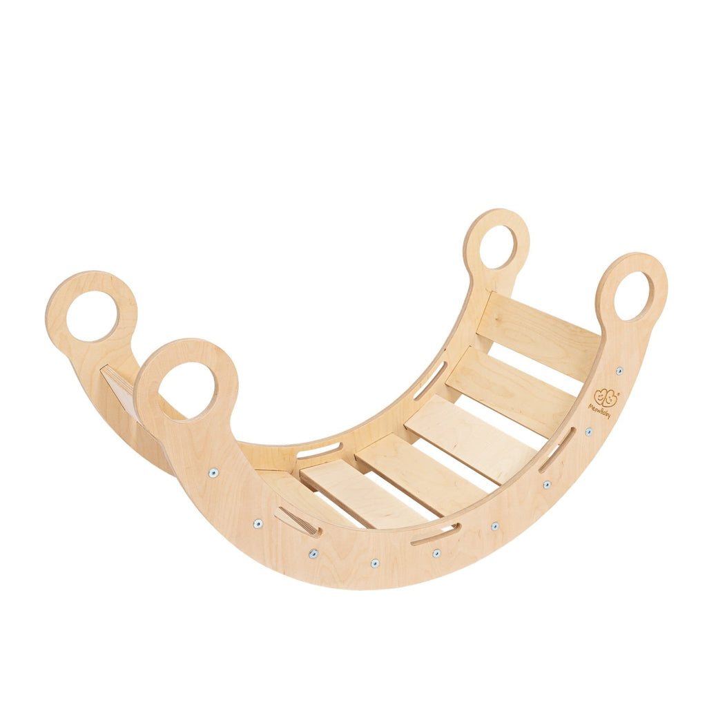 Snug Rocker – 4-in-1 Montessori Rocker, Ladder & Tunnel for Kids - Domus formosa