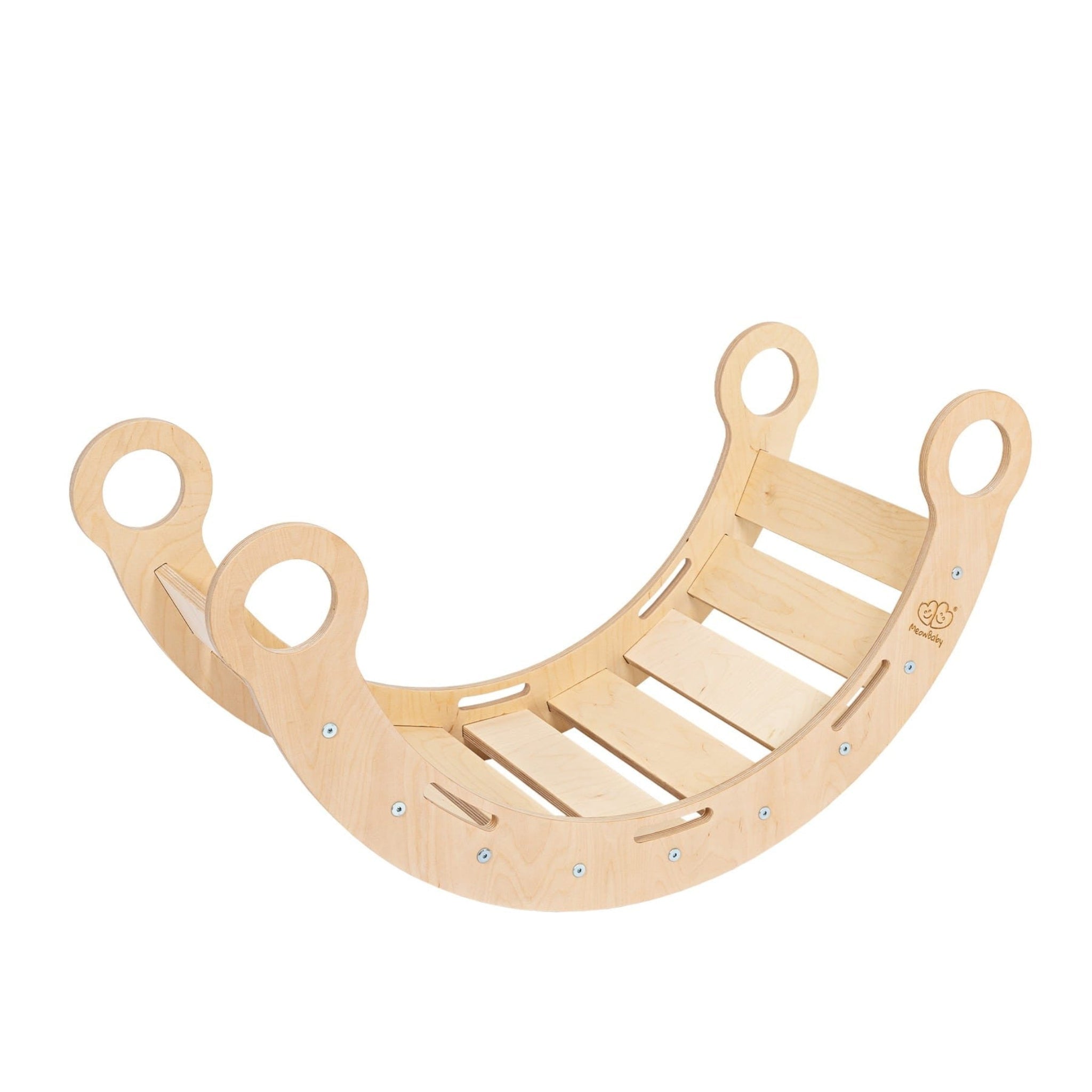 Snug Rocker – 4-in-1 Montessori Rocker, Ladder & Tunnel for Kids - Domus formosa