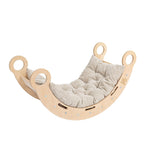 Snug Rocker – 4-in-1 Montessori Rocker, Ladder & Tunnel for Kids - Domus formosa