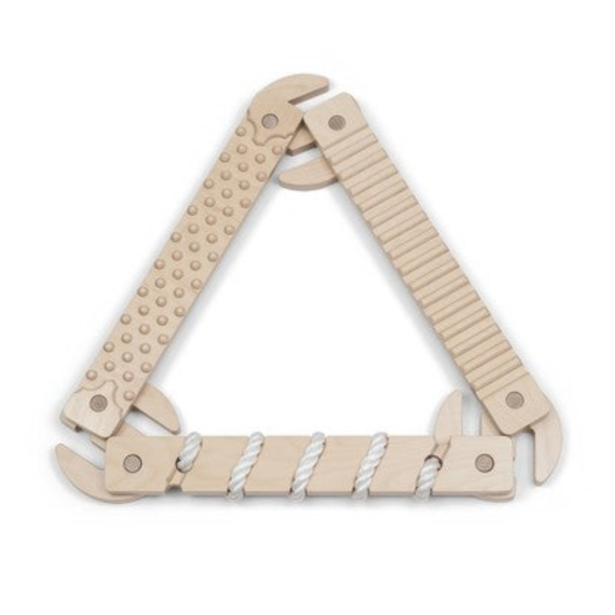 TipiToo® Small Balance Beam 3 Piece Set - White Rope